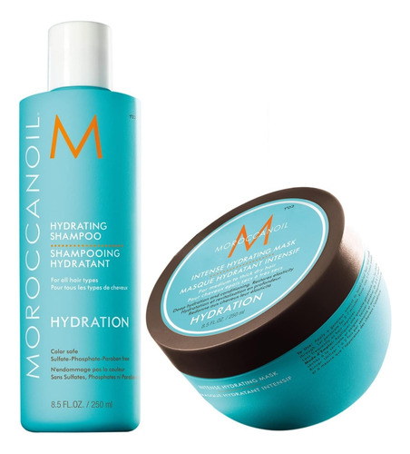 Shampoo 250ml + Mascarilla Intensa Moroccanoil Hydration