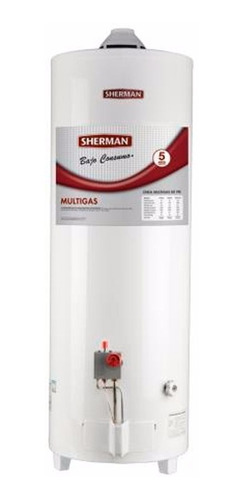 Termotanque Multigas Sherman 120 Lts Pie Tpgp120msh13