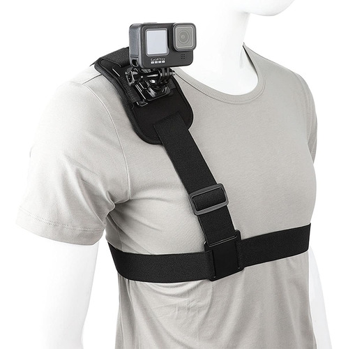 Pellking Soporte De Correa De Hombro Individual Compatible Con Gopro Akaso U Otras Cámaras De Acción