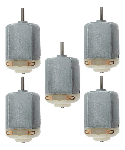Tecneu 5 Piezas Motor 3v ~ 6v Micro Dc Pequeño 5v Arduino