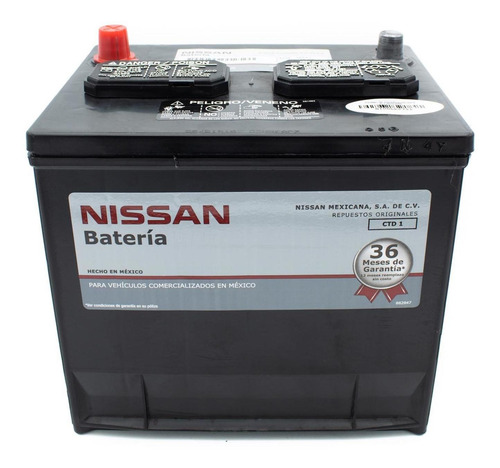 Acumulador Para Automovil (kv) 575a Nissan