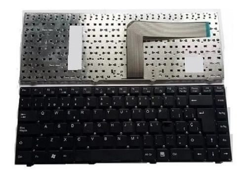 Teclado Negro Notebook Compatible C525 Mp-10f88us-f512 