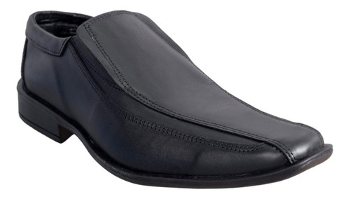 Imagen 1 de 7 de  Zapato Hombre Cuero Vestir Hopper 7000 Elásticos Elegante