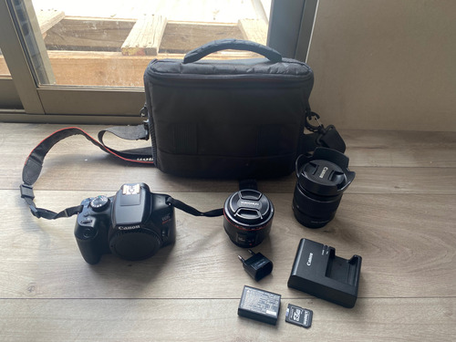 Canon Eos Rebel T6 + Accesorios