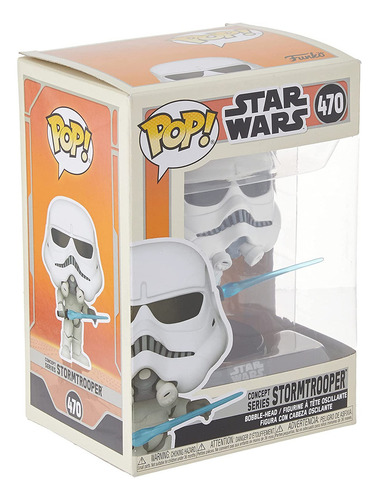Funko Pop Star Wars: Serie Concept - Stormtrooper, Multicolo
