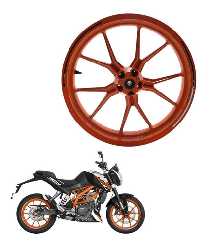 Rueda Delantera Ktm Duke 390 2015/2018 Usado #05 Mk Motos