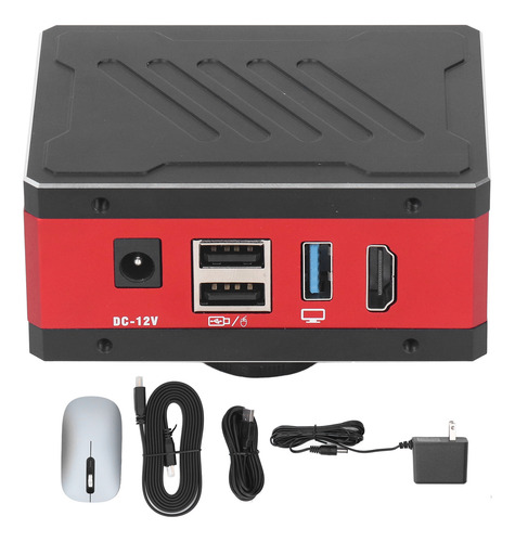 Câmera De Microscópio Industrial Usb Multimídia De Alta Defi