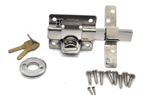 Imagen 1 de 9 de Cerrojo Pasador Vanguard-lock Antipanico El Mejor! 50mmcompu