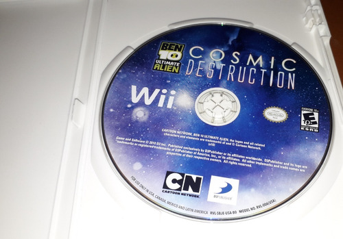 Video Juego Ben 10 Ultimate Alien Cosmic Destruction Wii (Usado)