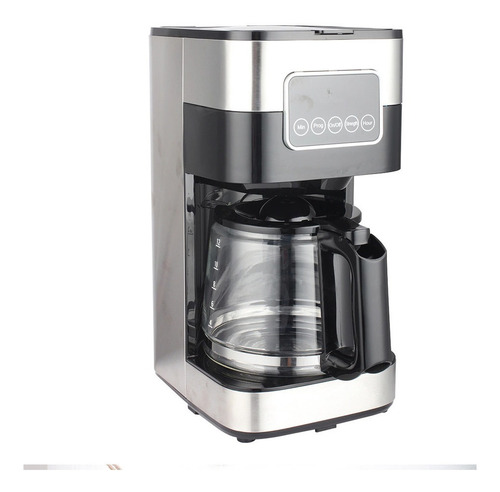 Cafetera Electrica Digital Smart-tek Cm320 Filtro Removible Color Negro