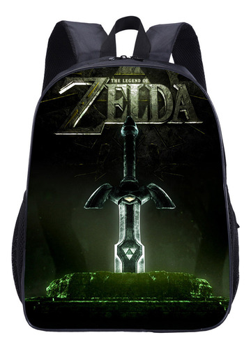 Mochila Escolar Zelda Legend For Escuelas Primarias Y Secun