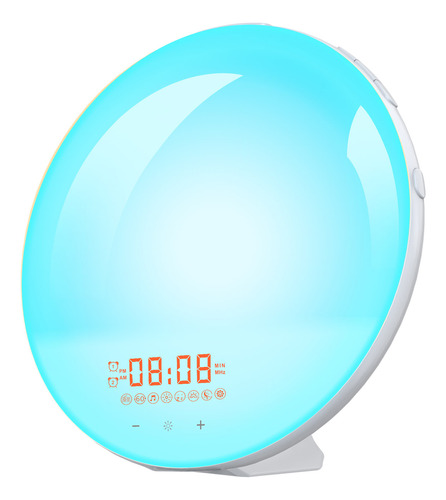 Despertador Light Fm Smart Light Alarma Multifuncional