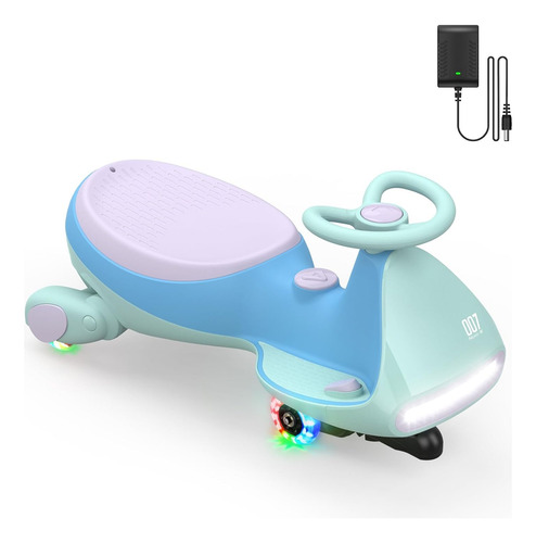 Auto 2en1 Eléctrico Con Pedales Pilarecargable Modo Columpio