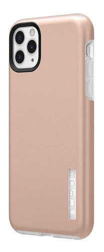 Case Mil-std Incipio Dualpro Para iPhone 11 Pro Max Rosa Oro