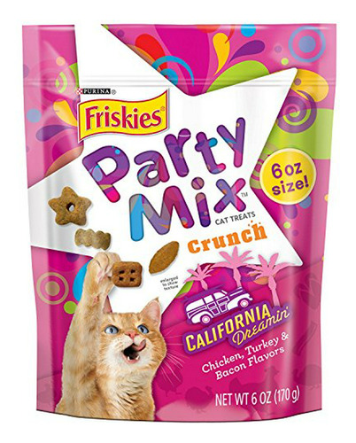 Botanas Para Gatos - Botana - Friskies Party Mix California 