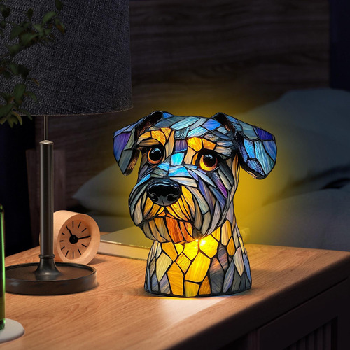 For Candeeiro De Mesa Led Em Miniatura Em Forma De Cachorro