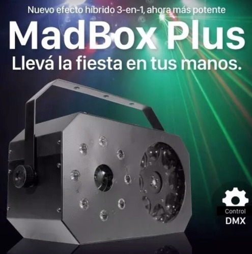 Efecto Led Madbox Plus Con Laser Tec-show Fervanero