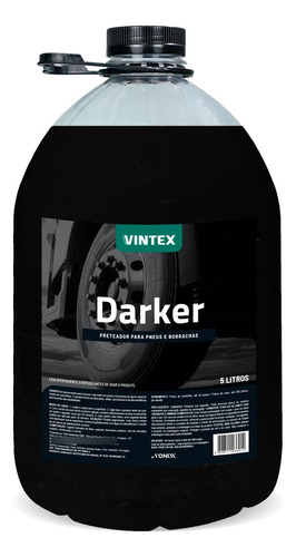 Darker Preteador P/ Pneus Plásticos Borrachas Vintex 5l