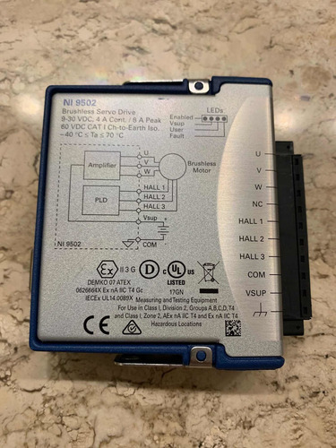 Módulo National Instruments Drive Servomotor Cód. Ni-9502 (Usado)