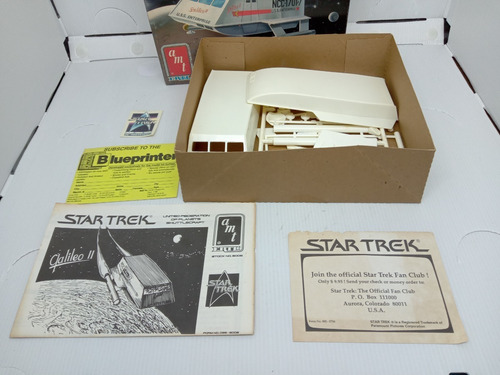 Imagem 5 de 7 de Kit Plastimodelismo Ertl Star Trek Galileo Ii Shuttlecraft