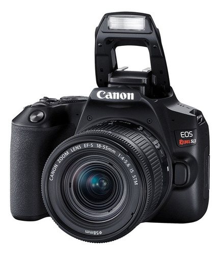 Camara Canon Eos Rebel Sl3 24.1 Mp Con Lente Ef-s 18-55mm Is