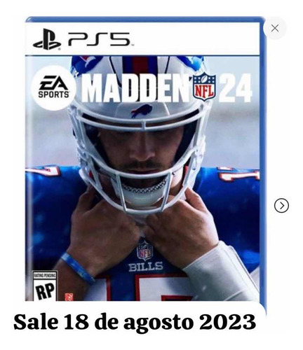 Juego Madden Nfl 24 Playstation 5  Ps5 Play 5 Madden24