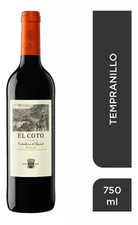 Vino Tinto Español El Coto Crianza 750ml