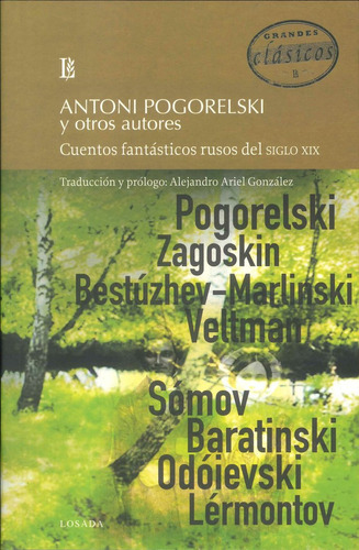 Libro Cuentos Fantasticos Rusos - Pogorelski, Antony