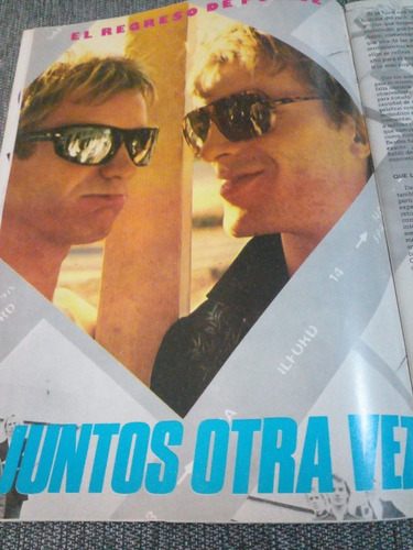 Revista Pelo N274 The Police Poster Fito Paez Completa 1986 (Usado)