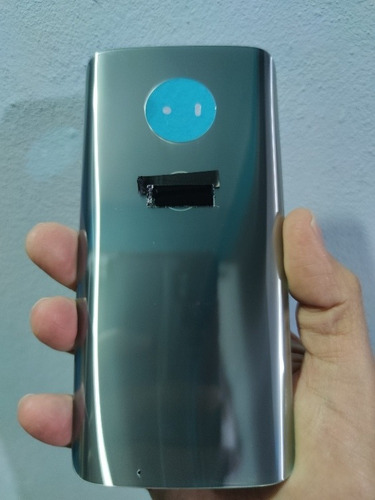 Tapa Trasera Moto G6 Xt1925 Polímero Cristalizado Plata Silv