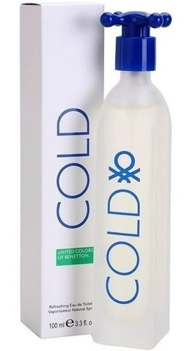 Perfume Cold By United Colors Of Benetton 100 Ml. Original