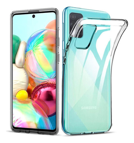 Funda Case Para Samsung A71 Tpu 100% Transparente Antishock