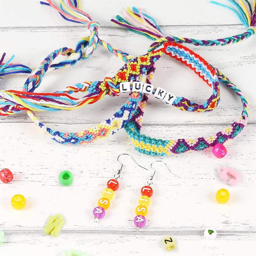 Juego De Pulseras Ajustables De Bricolaje For Hacer Regalos