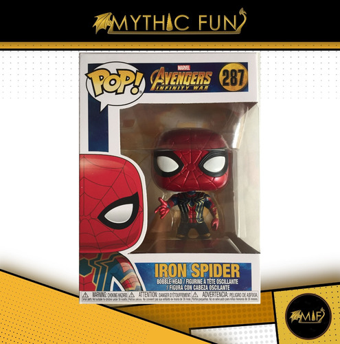 Funko Pop Avengers Infinity War - Iron Spider 287 (Usado)