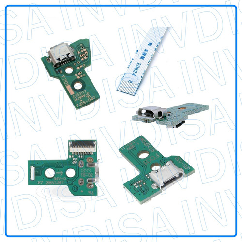 Centro De Carga Usb Control De Ps4 + Flex 12 Jds 030 (Usado)