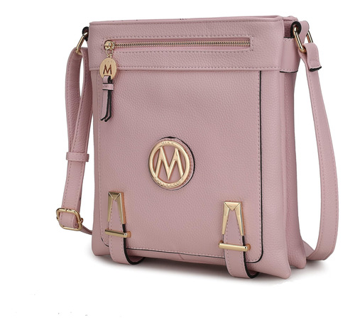 Mkf Bolsos Cruzados Para Mujer - Bolso De Mano De Cuero Pu P