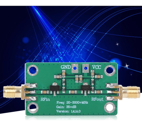 Amplificador Rf Módulo De Radio Bajo Ruido 35db Ganancia 20-