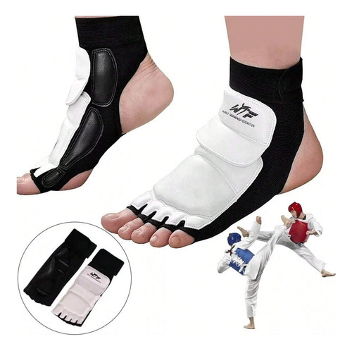 Almohadillas De Pie Empeine Tobillo Protección Taekwondo 