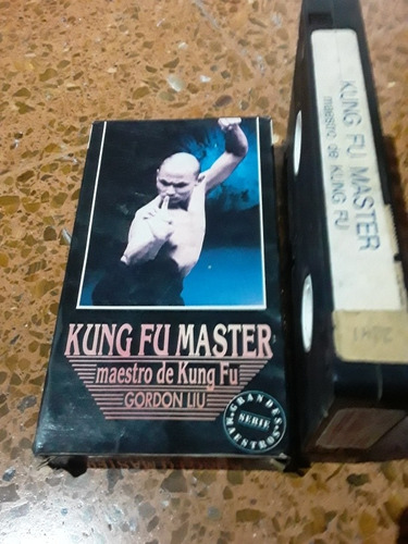 Kung Fu Master Vhs Artes Marciales Gordon Liu Maestro Kung F