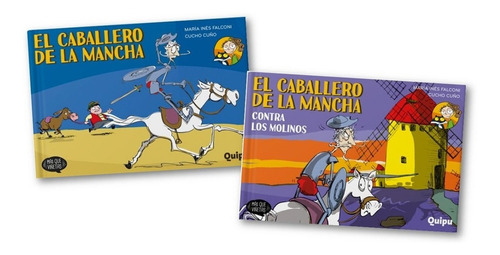 2 Libros Caballero De La Mancha 1 Y 2 Maria Falconi