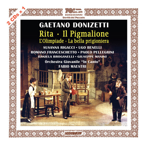 Donizetti//maestri Rita/il Pigmalione Cd