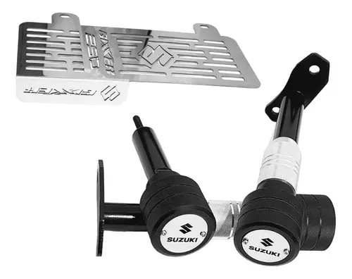 comprar Sliders Completos Suzuki Gixxer 250 + Protector De Radiador 