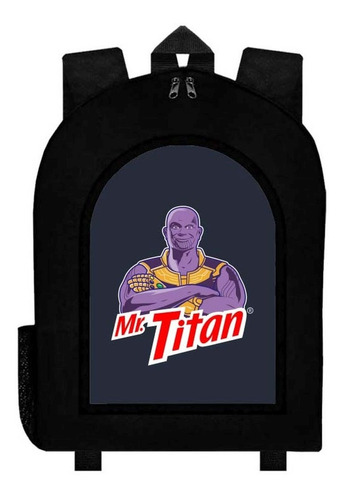 Mochila Thanos Adulto / Escolar E12