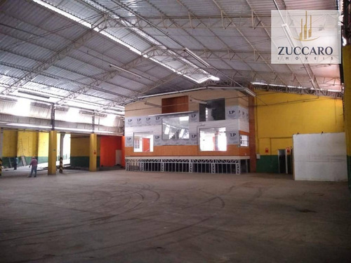 Galpão Para Alugar, 1500 M² Por R$ 20.000,00/mês - Ponte Grande - Guarulhos/sp - Ga1566