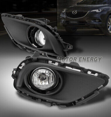 13 14 15 Mazda Cx-9 Cx9 Bumper Chrome Fog Lights Lamps W Nnc