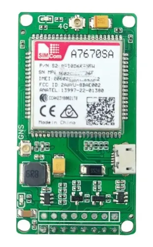 A7670sa Modulo 4g Lte Cat1 Multibanda Gsm Gprs Iot | Cuotas sin interés