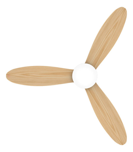 Ventilador De Techo Luz Led Diseño Galaxy Madera Buena Luz Cantidad De Aspas 3 Estructura Negro Diámetro 1.32 M Frecuencia 60hz Material De Las Aspas Metal