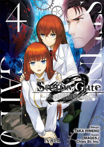 Steins Gate 0 4, De Taka Himeno. Editorial Ivrea, Tapa Blanda En Español