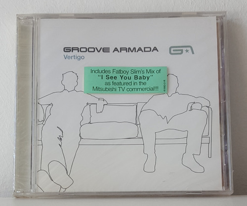 Groove Armada - Vertigo  Cd Eeuu Sellado!!