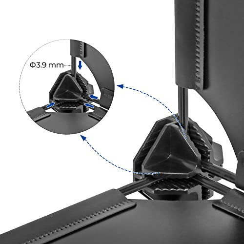 Conectores Plásticos Para Almacenamiento Cubos Alambre Diy,